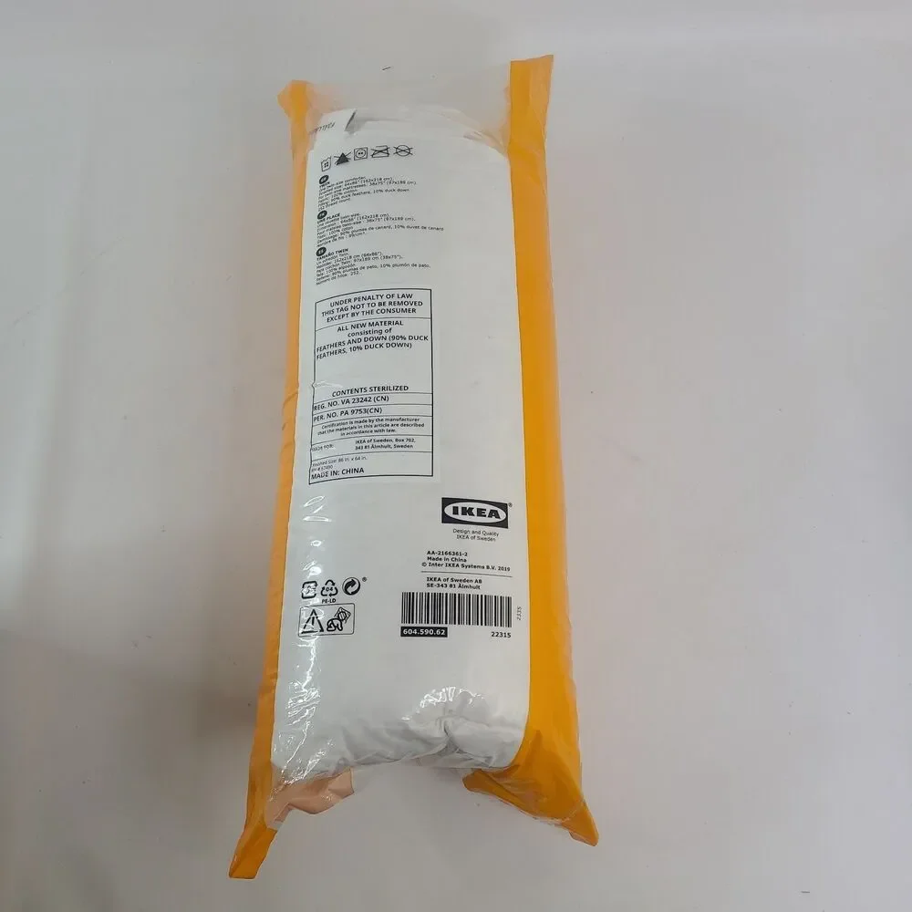 IKEA Fjallarnika Extra Warm Twin Comforter Duvet 64
